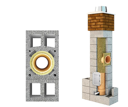 System kominowy " FIREND UNIWERSAL " Φ 160 h=11,6m z 4 wentylacjami