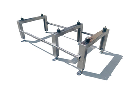 Podpora Stojak do pompy ciepła klimatyzatora podstawa SL353X+w INOX