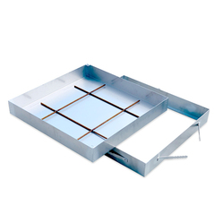 Właz rewizyjny / studzienka 1000x1000x100 aluminium