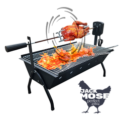 Grill Jack Mose z rożnem elektrycznym