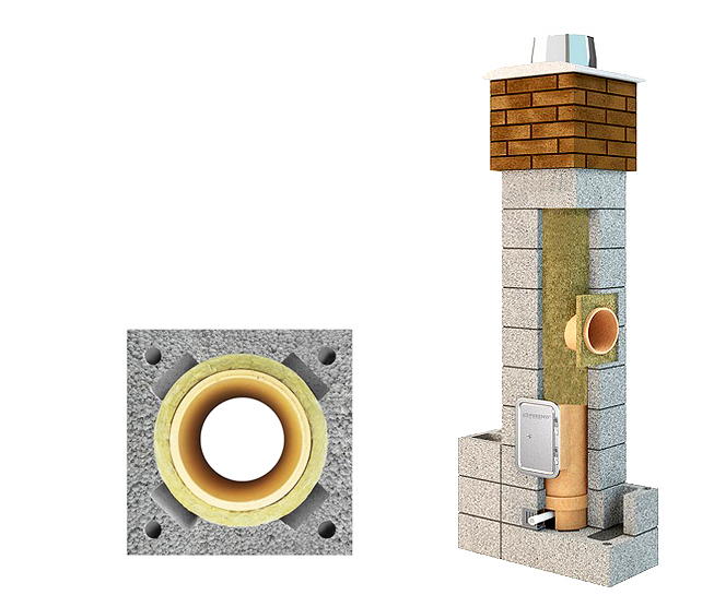 System kominowy " FIREND UNIWERSAL " Φ 140 h=6,3m