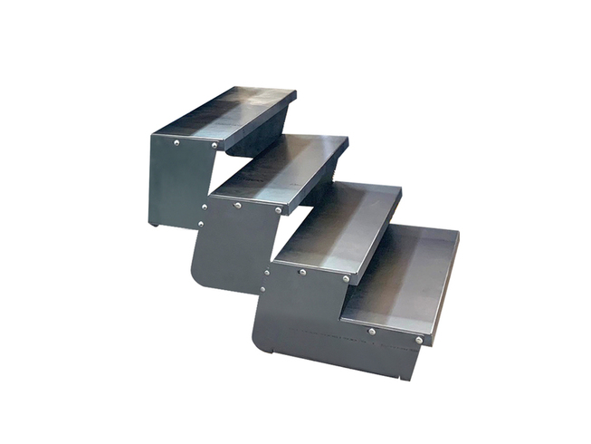 Schody modułowe regulowane MODULO - 4 stopnie szalunkowe